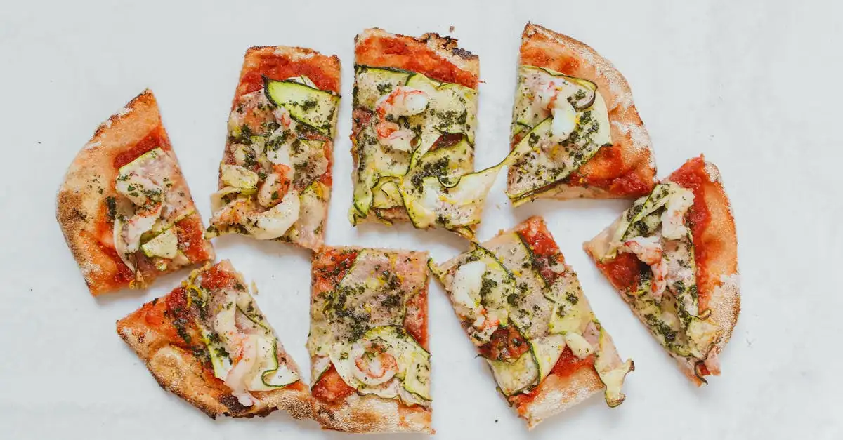 Courgette uit de oven met kaas
