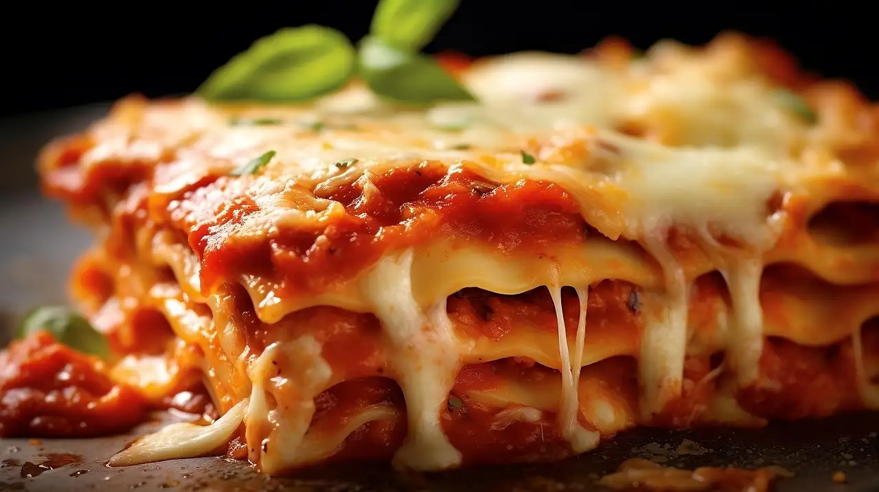 Lasagne met spinazie en kaas recept