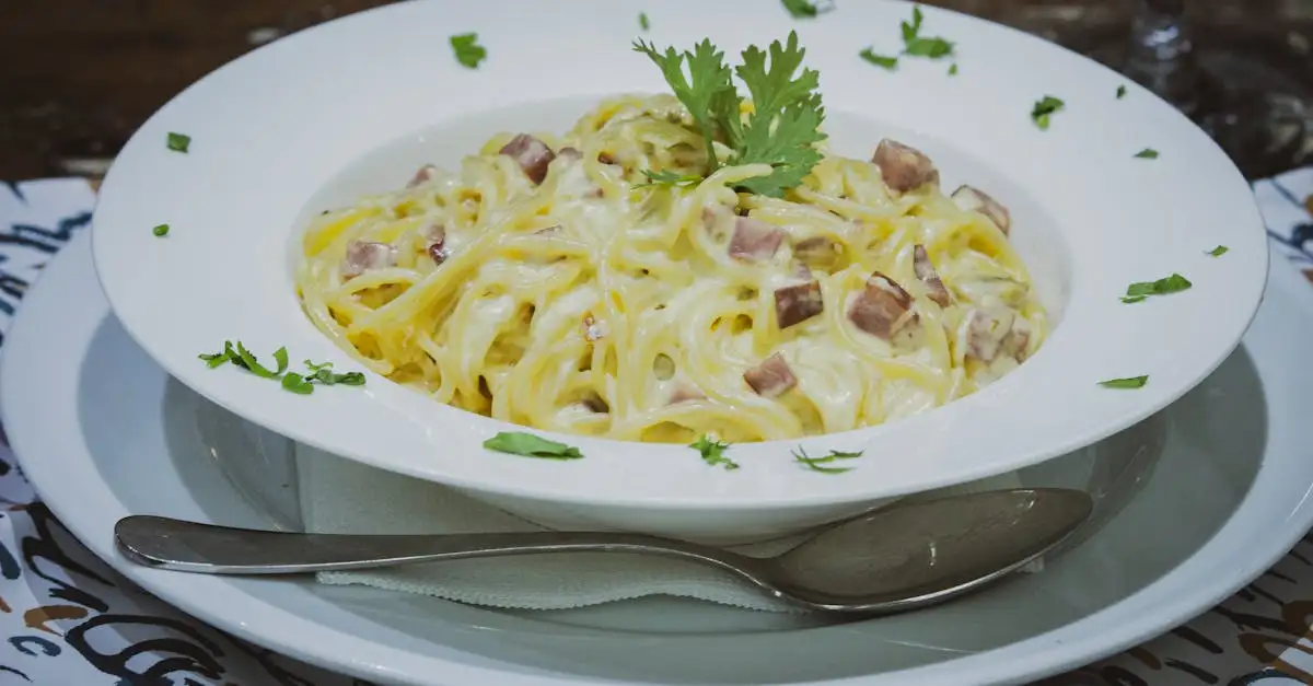 Macaroni met ham en kaas