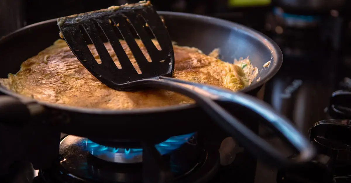 Omelet met ham en kaas maken: eenvoudig recept